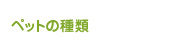 �y�b�g�̎��